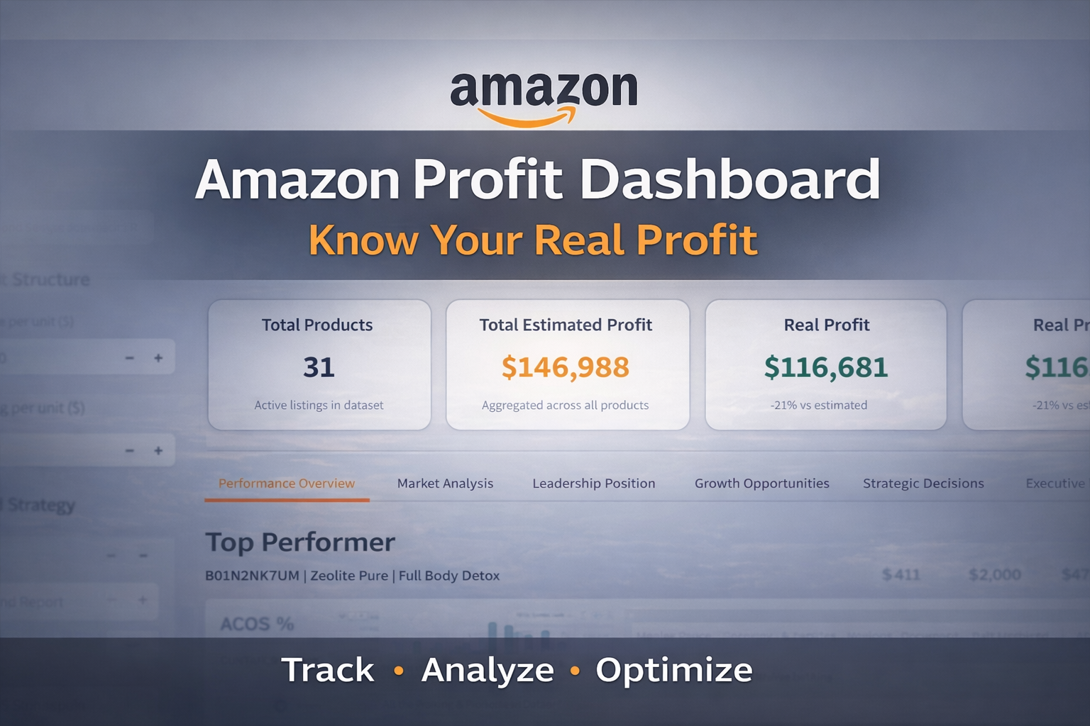 KPI Studio dashboard preview